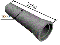 Трубы железобетонные раструбные   Т 100.25-2