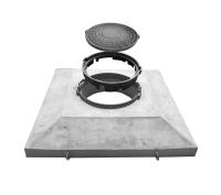 Плиты перекрытия колодцев ОП-1к