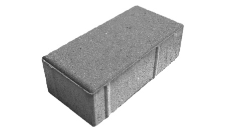 Плитка тротуарная. (Брусчатка) А1П6у серая